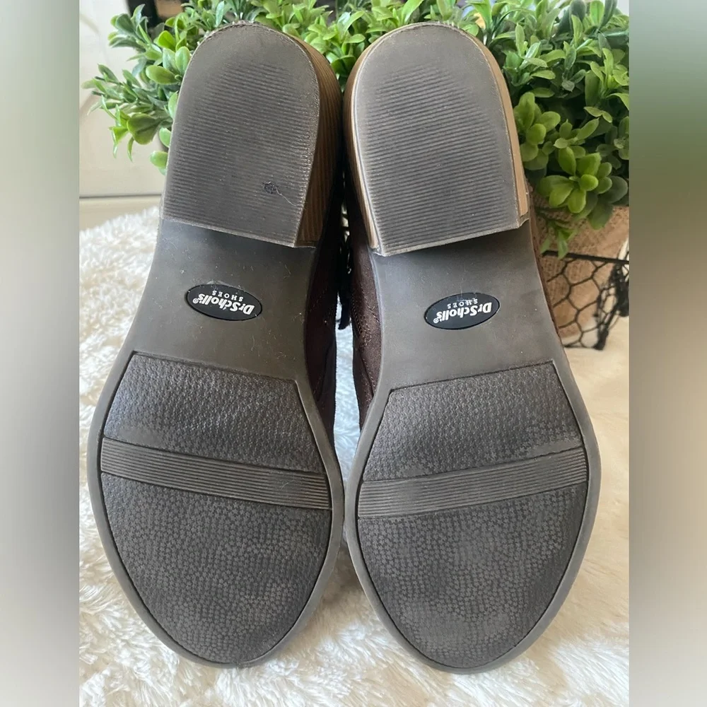 Dr. Scholl's Dark Brown Chukka‎ Boots